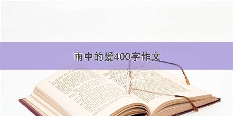 雨中的爱400字作文