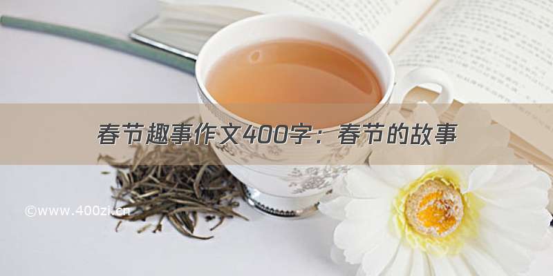 春节趣事作文400字：春节的故事